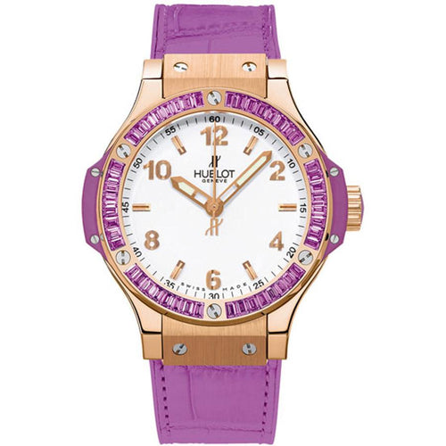 Hublot Big Bang Tutti Frutti 38mm 361.PV.2010.LR.1905 White Dial-First Class Timepieces