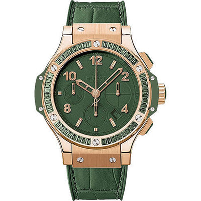 Hublot Big Bang Tutti Frutti 41mm 341.PV.5290.LR.1917 Green Dial-First Class Timepieces