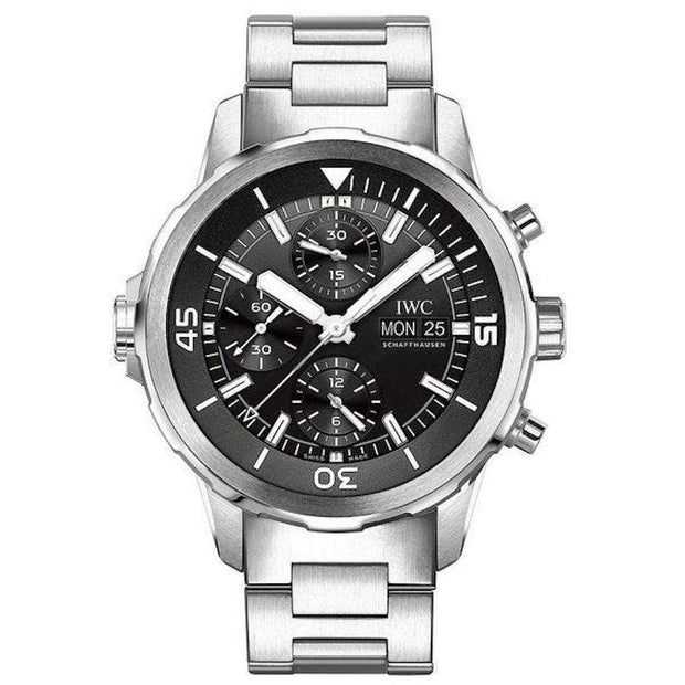 IWC Aquatimer Chronograph 44mm IW376804 Black Dial-First Class Timepieces