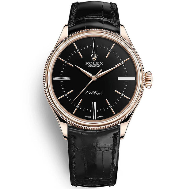 Rolex cellini time black dial Clearance