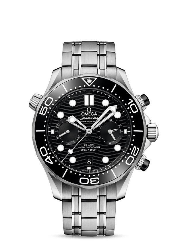 Omega Seamaster Diver 300m Co‑Axial Master Chronometer Chronograph 44 mm 210.30.44.51.01.001