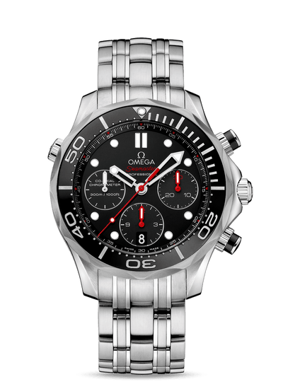 Omega Seamaster Diver 300m Co‑Axial Chronometer Chronograph 44 mm 212.30.44.50.01.001
