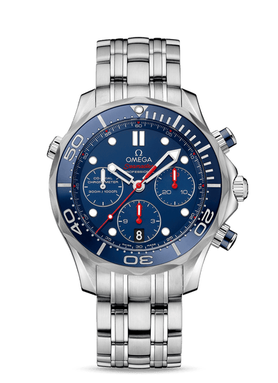 Omega Seamaster Diver 300m Co‑Axial Chronometer Chronograph 44 mm 212.30.44.50.03.001