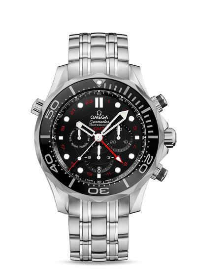 Omega Seamaster Diver 300m Co‑Axial Chronometer GMT Chronograph 44 mm 212.30.44.52.01.001