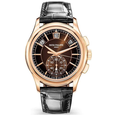 Patek Philippe Annual Calendar Chronograph Complication 42mm 5905R Black Dial-First Class Timepieces