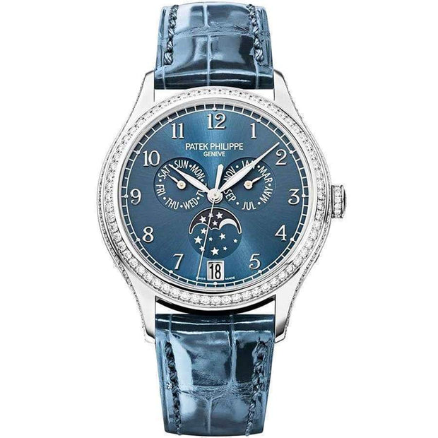 Patek Philippe Annual Calendar Complication 38mm 4947G Blue Dial - First Class Timepieces