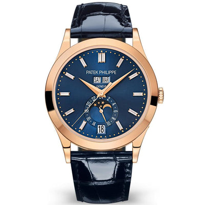 Patek Philippe Annual Calendar Complication 38mm 5396R-015 Blue Baguette Diamond Dial Dial-First Class Timepieces