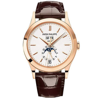 Patek Philippe Annual Calendar Complication 38mm 5396R Silver Dial - First Class Timepieces