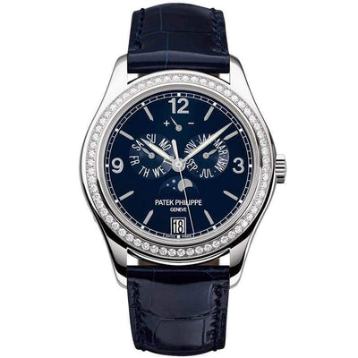 Patek Philippe Annual Calendar Complication 39mm 5147G Blue Dial - First Class Timepieces