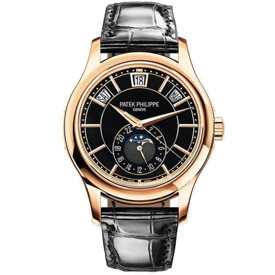 Patek Philippe Annual Calendar Complication 40mm 5205R Black Dial - First Class Timepieces