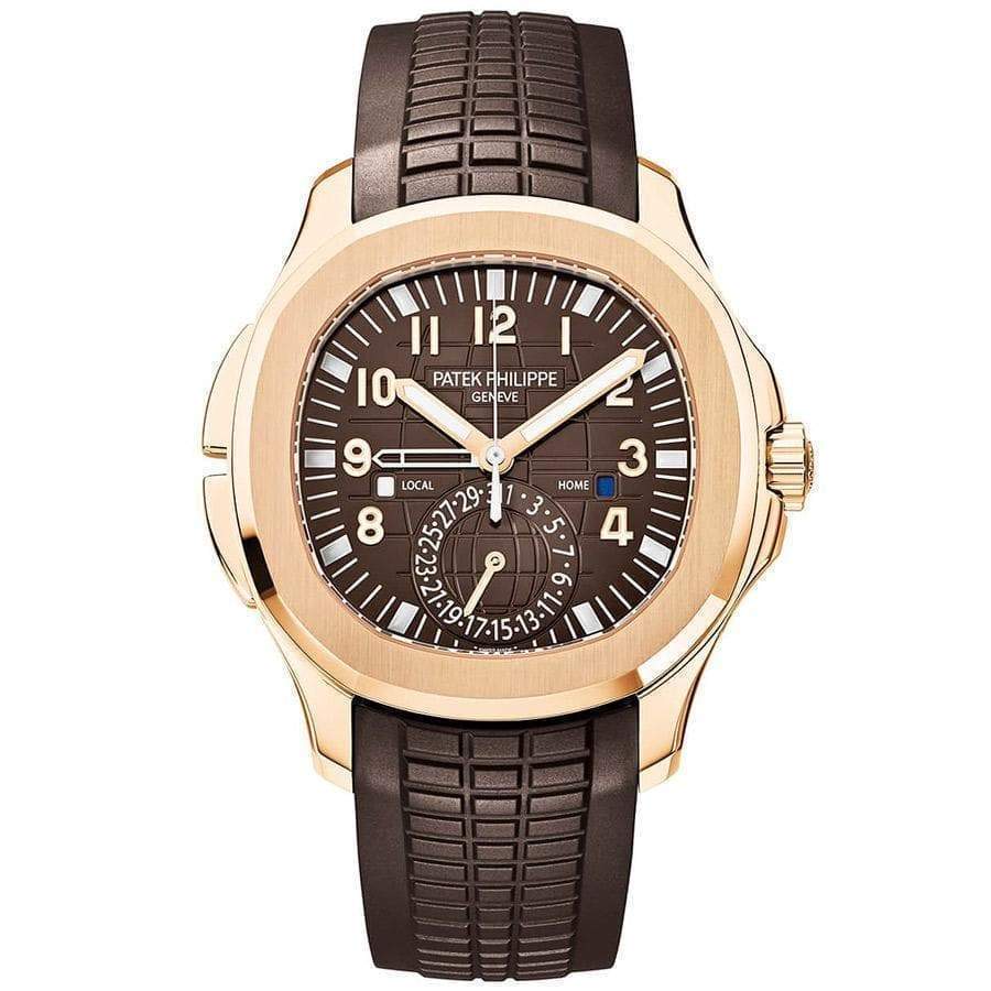 - Patek Time 40mm Dual Aquanaut First Brown Philippe Dial 5164R Class Timepieces