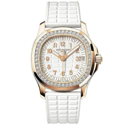 Patek Philippe Aquanaut Luce 35mm 5068R White Dial - First Class Timepieces