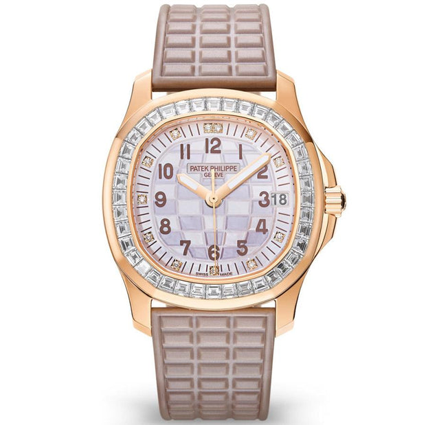 Patek Philippe Aquanaut Luce Haute Joaillerie 35mm 5072R-001 Mother Of Pearl Dial-First Class Timepieces