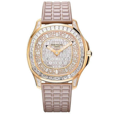 Patek Philippe Aquanaut "Luke Haute Joaillerie" 38mm 5062/450R Diamond Dial - First Class Timepieces