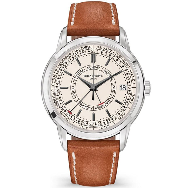 Patek Philippe Calatrava Complications Weekly Calendar 40mm 5212A-001 Silver Dial-First Class Timepieces