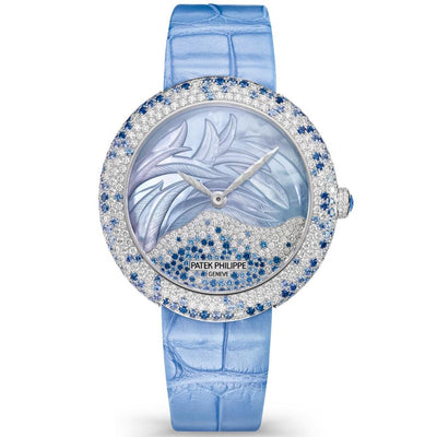 Patek Philippe Calatrava Haute Joaillerie 35mm 4899-901G-001 Mother Of Pearl Diamond Dial-First Class Timepieces