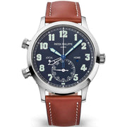 Patek Philippe Calatrava Pilot Travel Time Complication 42mm 5524G Blue Dial - First Class Timepieces