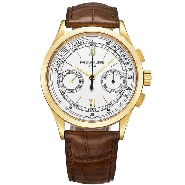 Patek Philippe Chronograph Complication 39mm 5170J Silver Dial - First Class Timepieces