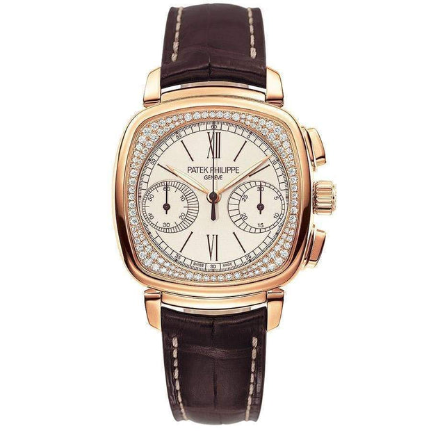 Patek Philippe Chronograph Complication 39mm 7071R White Cream Dial - First Class Timepieces