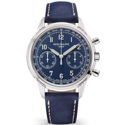 Patek Philippe Complication Chronograph 41mm 5172G Blue Dial-First Class Timepieces