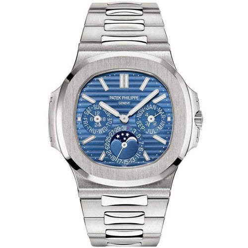 Patek Philippe Extra-Thin Nautilus Grand Complications Perpetual Calendar 40mm 5740/1G Blue Dial-First Class Timepieces