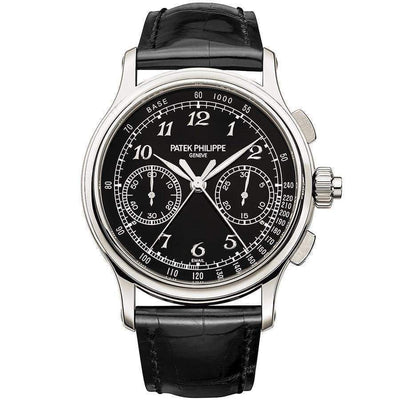 Patek Philippe Grand Complications Split-Seconds Chronograph 41mm 5370P Black Dial - First Class Timepieces