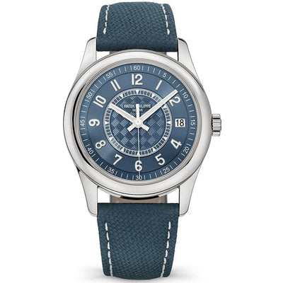 Patek Philippe Limited Edition Calatrava 40mm 6007A-001 Blue Dial-First Class Timepieces