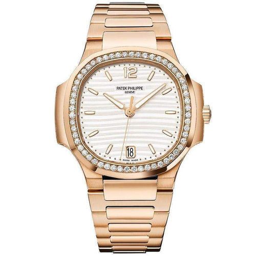 Patek Philippe Nautilus 35mm 7118/1200R Silver Dial - First Class Timepieces