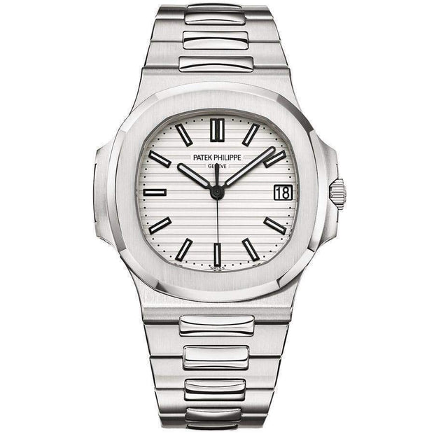 Patek Philippe Nautilus 40mm 5711/1A White Dial - First Class Timepieces