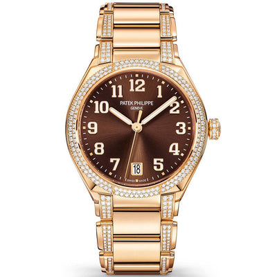 Patek Philippe Round Automatic Twenty-4 36mm 7300-1201R-010 Brown Dial-First Class Timepieces