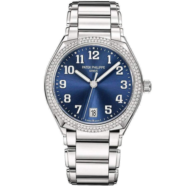 Patek Philippe Round Automatic Twenty-4 36mm 7300/1200A Blue Dial - First Class Timepieces