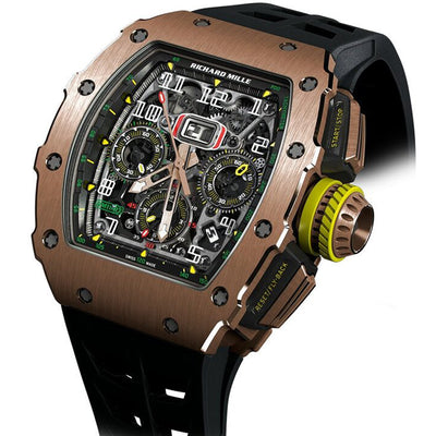 Richard Mille Chronograph RM11-03 Rose Gold 50mm Overworked Dial
