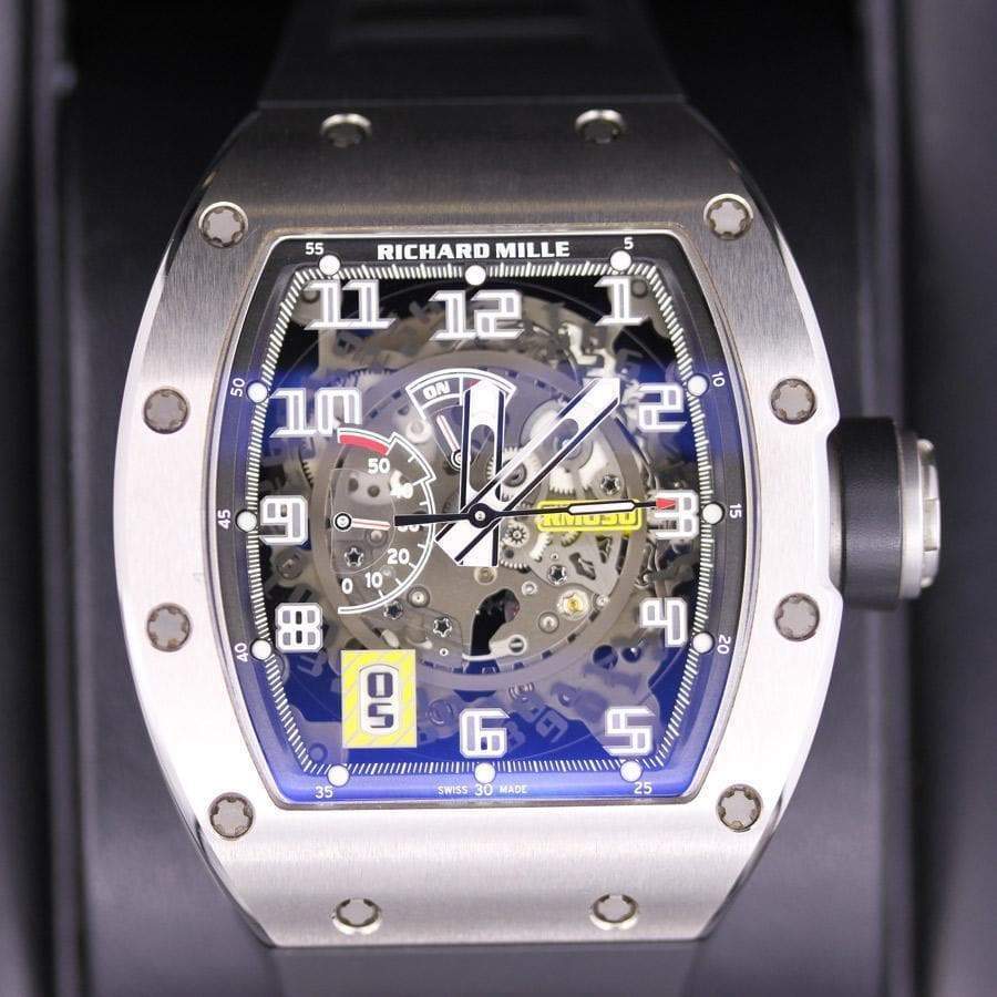 Richard Mille RM 030 Titanium 50mm Openworked Dial Pre Owned