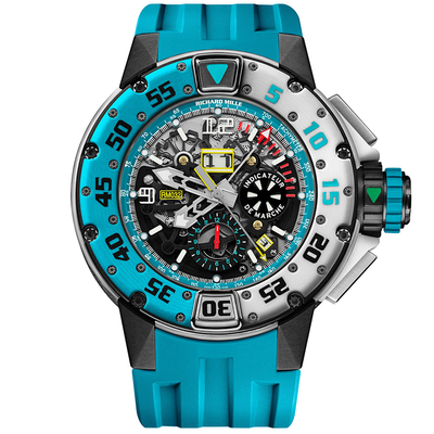 Richard Mille RM 032 Automatic Winding Flyback Chronograph Les Voiles de Saint Barth Open-Work Dial