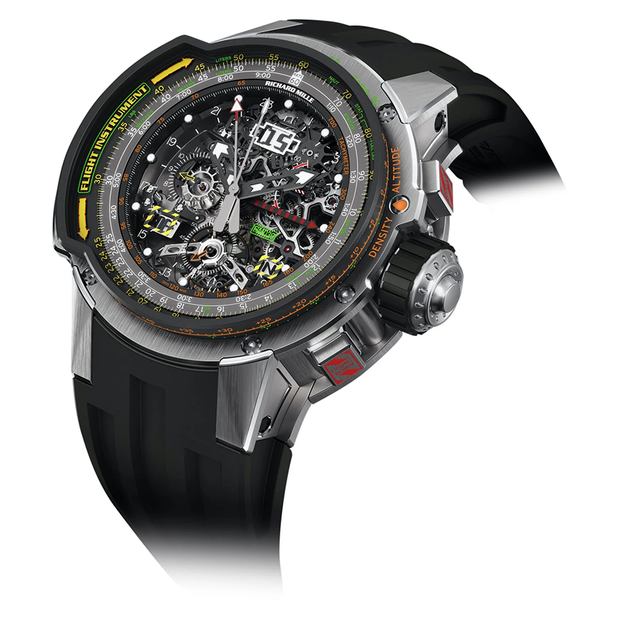 Richard Mille RM 039 Manual Winding Tourbillon Chronograph Aviation Open-Worked Dial