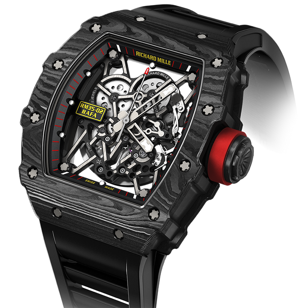 Richard Mille Rafael Nadal RM035-02 Carbon 50mm Overworked Dial
