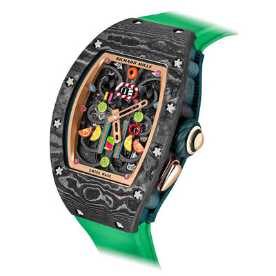 Richard Mille Special Edition "Kiwi" RM037 Overworked Dial-First Class Timepieces