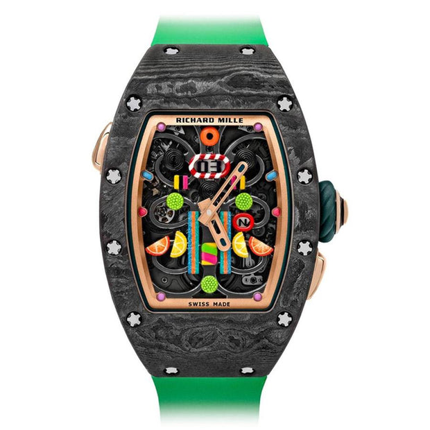 Richard Mille Special Edition "Kiwi" RM037 Overworked Dial-First Class Timepieces