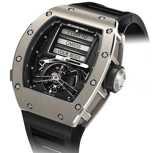 Richard Mille Limited Edition RM069 Erotic Tourbillon Titanium Overworked Dial