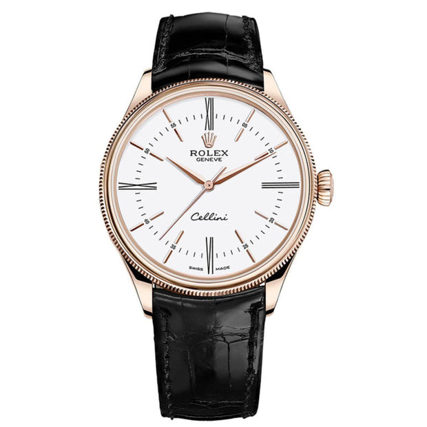 Rolex Cellini Time Men’s-50505 WBK-First Class Timepieces