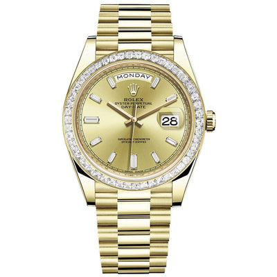 Royal Oak Perpetual Calendar, Ref. 25554BA Yellow gold perpetual calendar  wristwatch with moon phases and bracelet Circa 1986 | 愛彼 | 25554BA型號「Royal  Oak Perpetual Calendar」黃金萬年曆鍊帶腕錶備月相顯示，年份約1986 | Important Watches: Part I |  2022 |