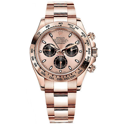 Rolex Daytona 40mm 116505PBK Pink Dial-First Class Timepieces