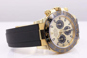 Rolex Daytona Oyster Flex 40mm 116518LN Gold Dial Pre-Owned-First Class Timepieces