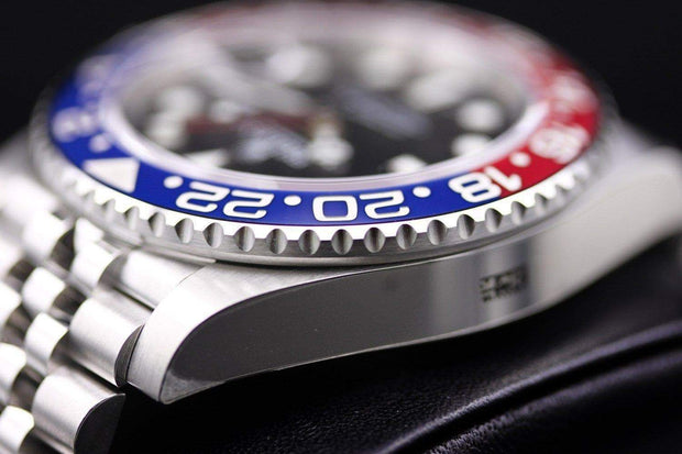 Rolex GMT-Master II "Pepsi" 40mm 126710BLRO Black Dial-First Class Timepieces