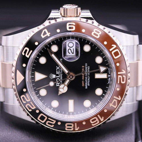 Rolex GMT-Master II "Root-Beer" 40mm 126711CHNR Black Dial Pre-Owned-First Class Timepieces