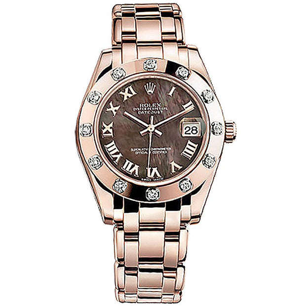 Rolex Pearlmaster 34 81315 Mother Of Pearl Dial-First Class Timepieces