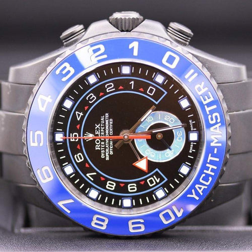 Rolex Yacht-Master II PVD-DLC Custom 116680 Pre-Owned-First Class Timepieces