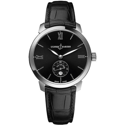Ulysse Nardin Classico 40mm 3203-136-2/32 Black Dial-First Class Timepieces