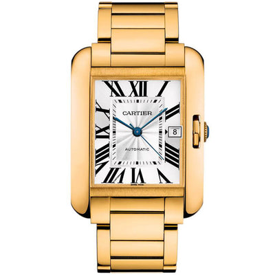 Cartier Tank Anglaise 47mm W5310018 Silver Dial