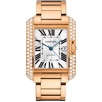 Cartier Tank Anglaise 47mm WT100004 Silver Dial